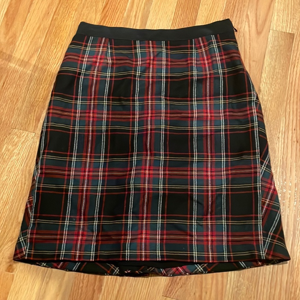 J. Crew Plaid Skirt
